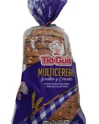 Pan Lactal Multicereal Tio Guis 500 g