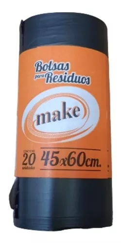 Bolsa Residuos Rollo 45x60 Make 1 u