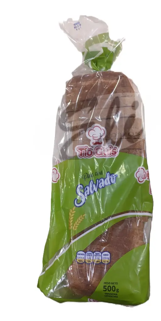 Pan Salvado Tio Guis 500g