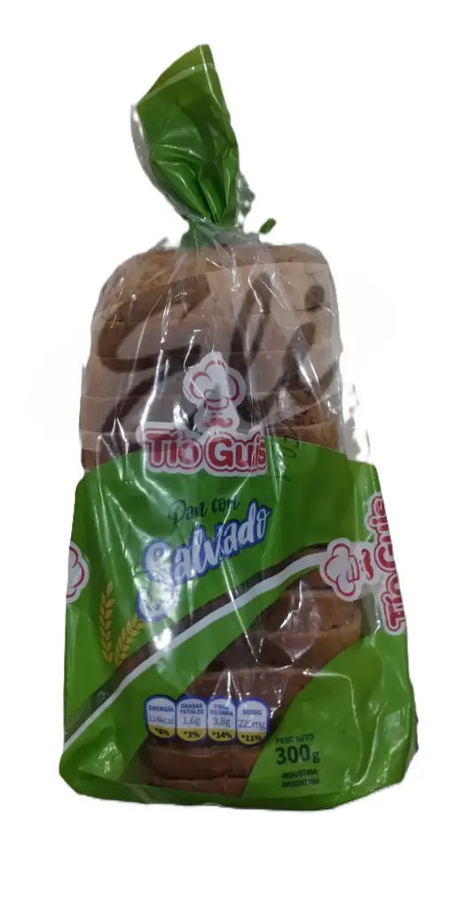 Pan Salvado Tio Guis 300 g