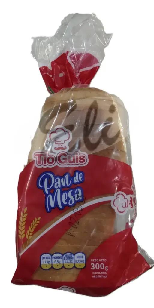 Pan Lactal Tio Guis 300 g