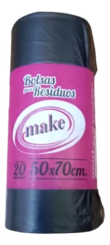 Bolsa Para Residuos Rollo Make 50x70cm