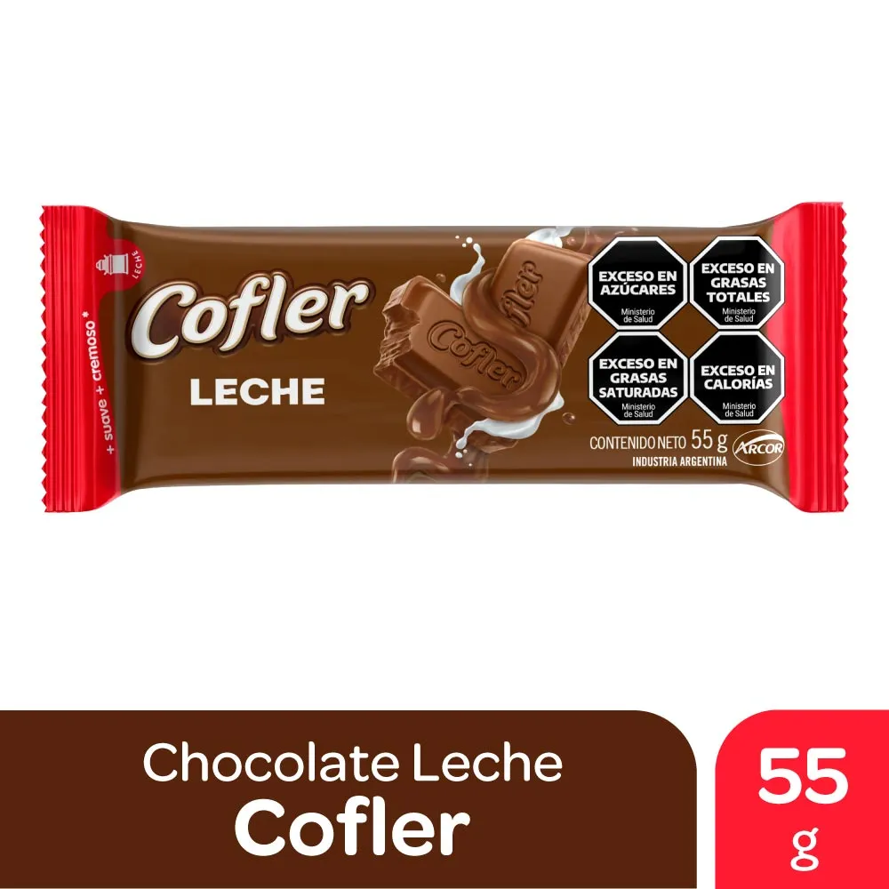 Chocolate Leche Cofler 55g