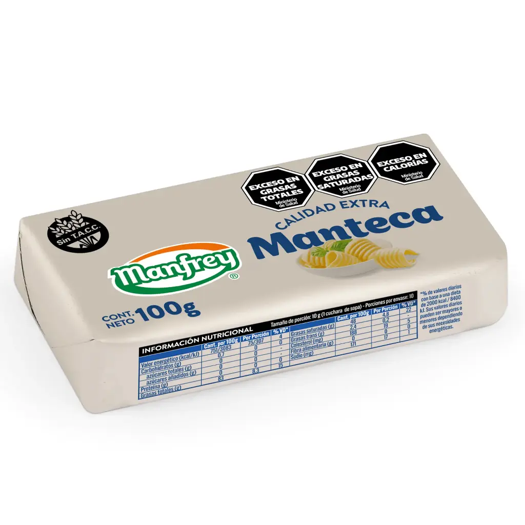 Manteca Manfrey x 100 grs