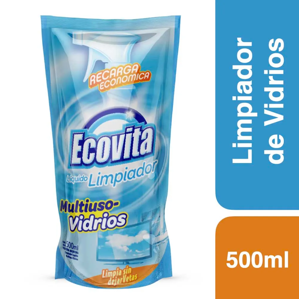Limpiador Vidrio Ecovita 500Ml