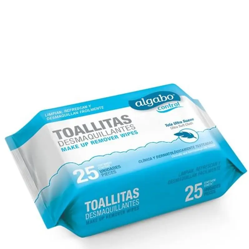 Toallitas Desmaquillantes Algabo 25u