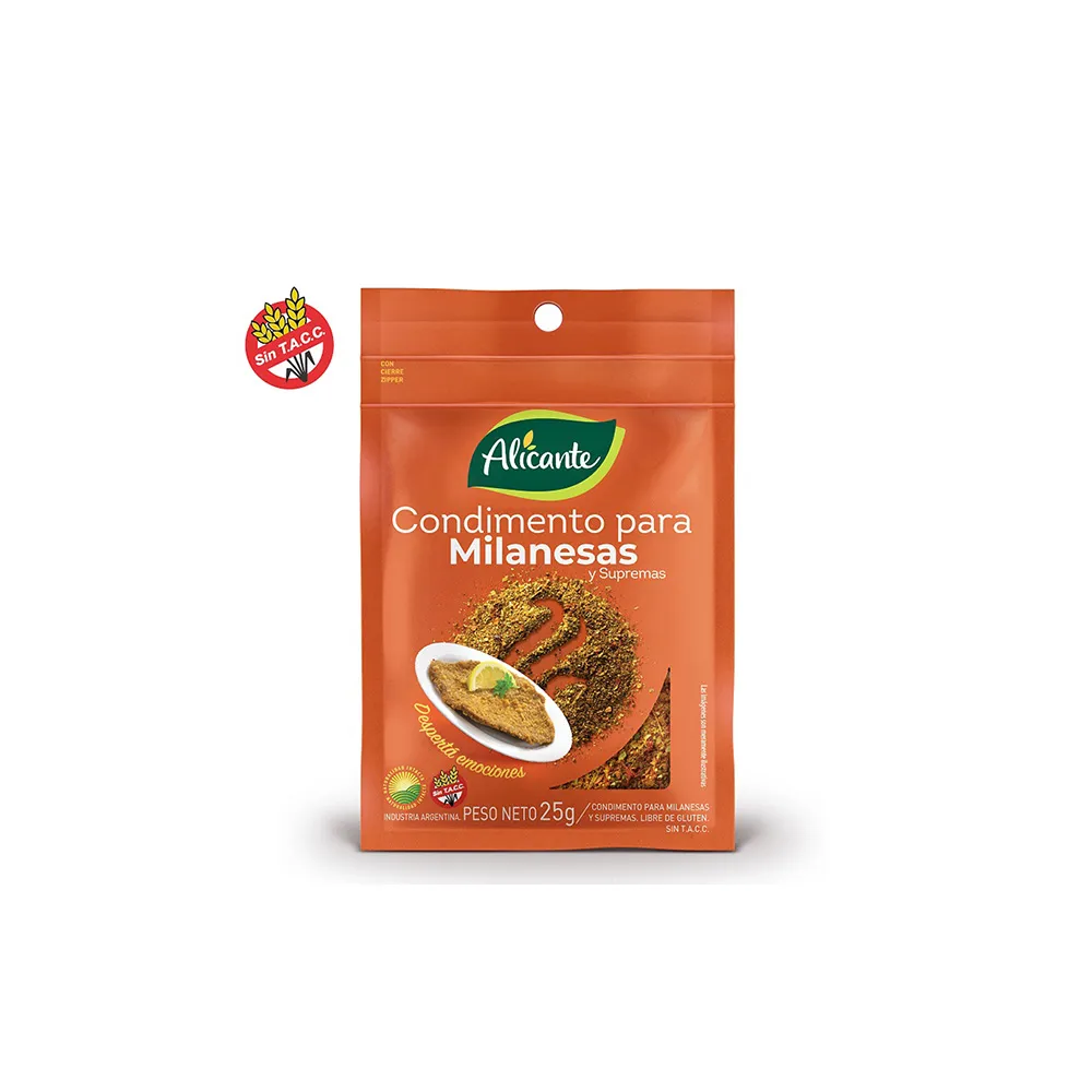 Condimento Para Milanesa Alicante 25g