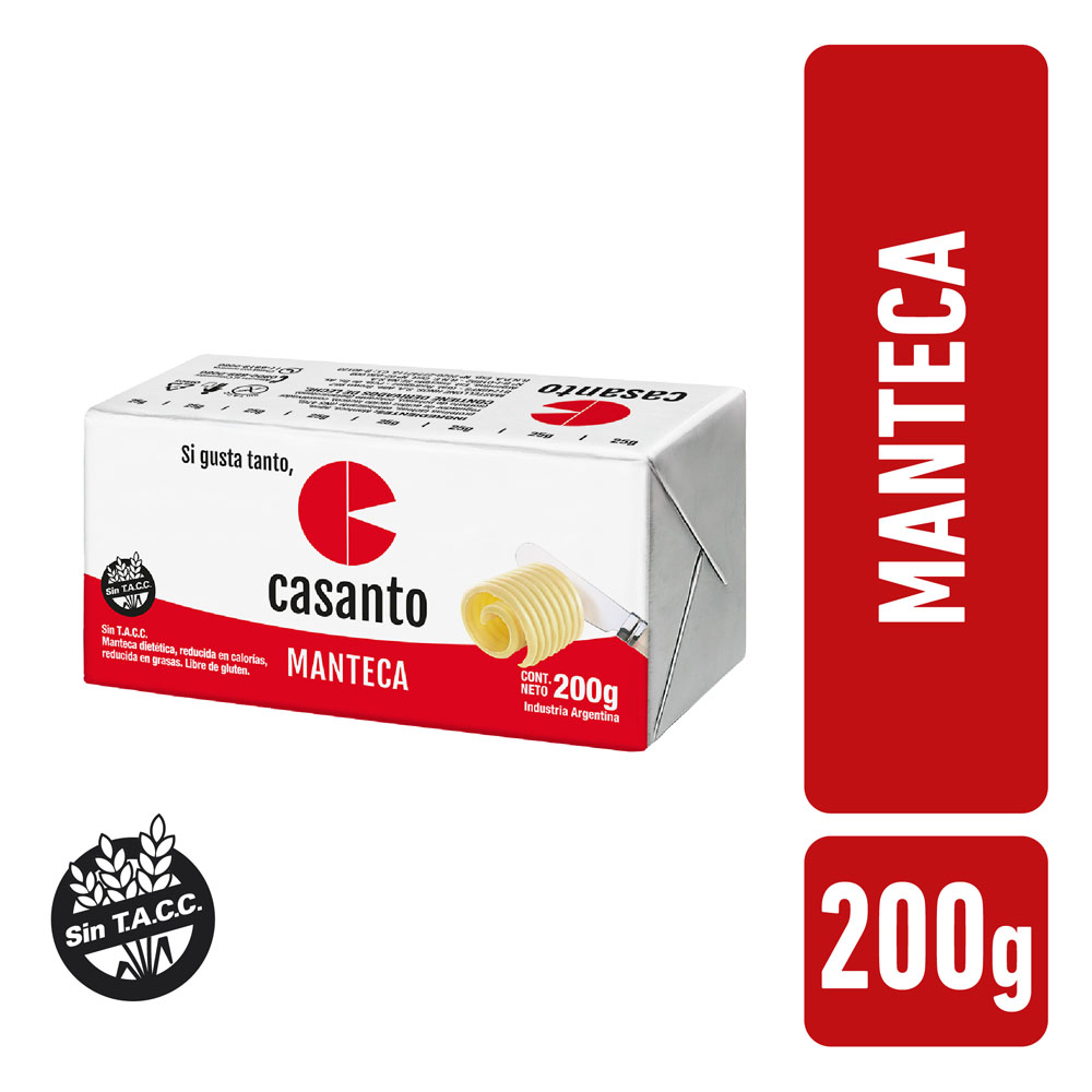 Manteca Casanto 200 g