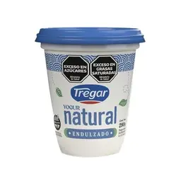 Yogur Natural Endulzado Tregar 280 g