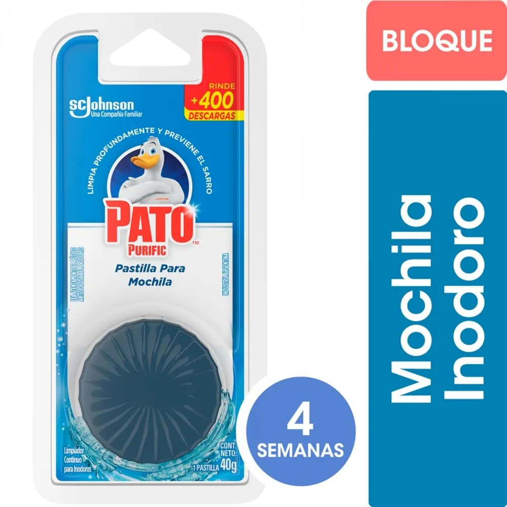 Bloque Para Mochila De Inodoro Pato