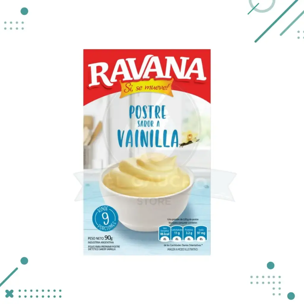Postre Vainilla Ravana 90gr