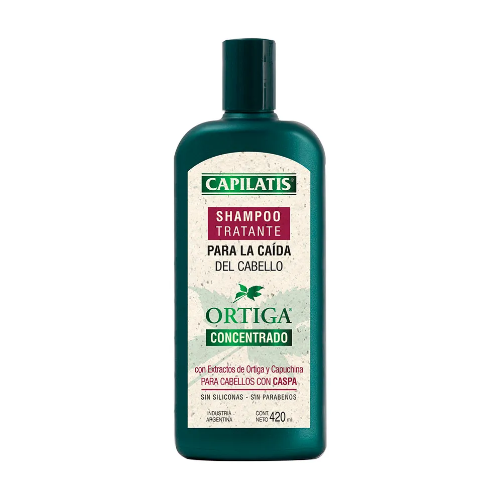 Shampoo Capilatis Ortiga Caspa Concentrado 420 Ml