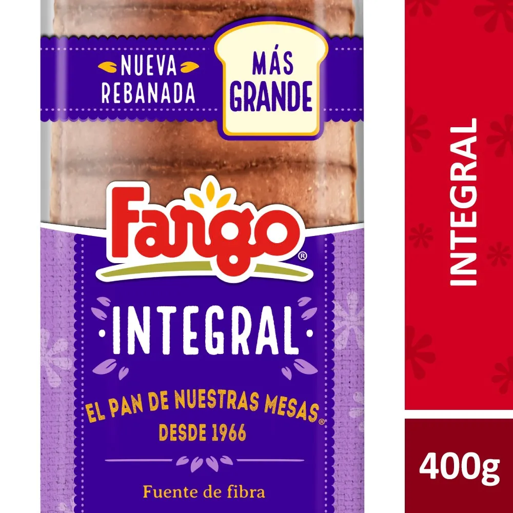 Pan Integral Fargo 400g