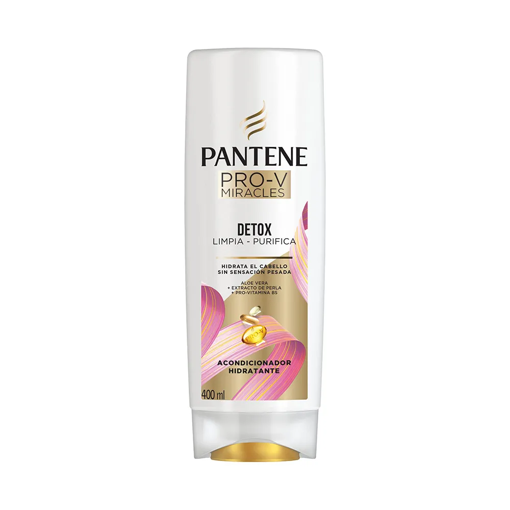 Shampoo Pro-v Miracles Con Detox 400 Ml Pantene