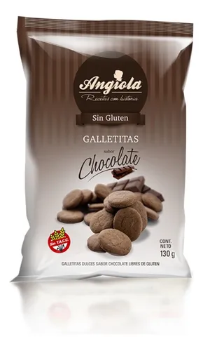Galletitas Dulces Chocolate Angiola 130g