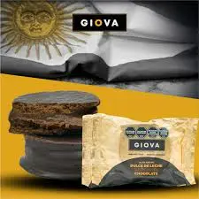 Alfajor Negro Giova 70g