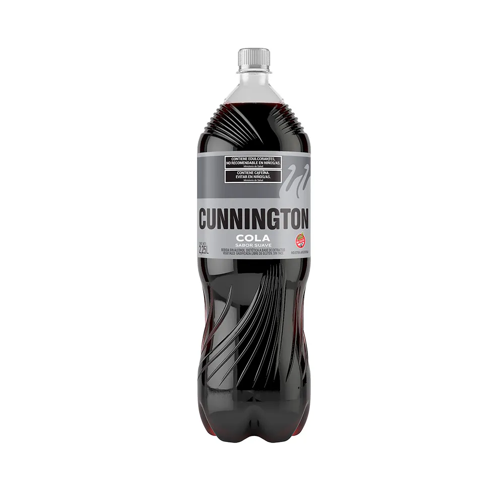 Gaseosa Cunnington Cola Suave 2.25lt