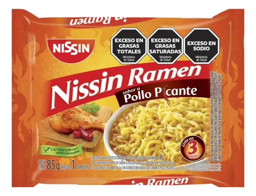 Ramen Pollo Picante Nissin 85 g