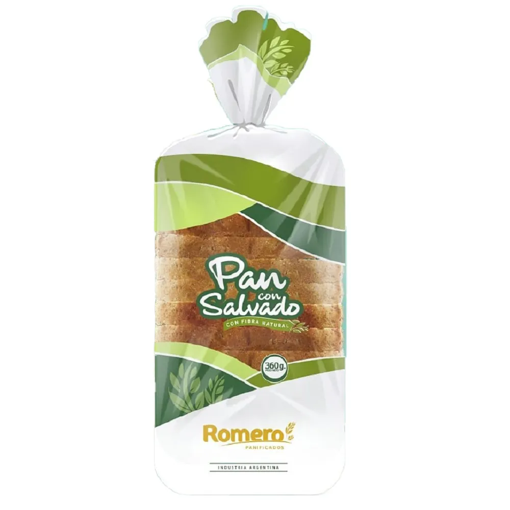 Pan Salvado Romero 360g