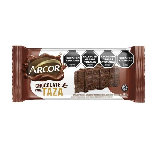 Chocolate Taza Semiamargo Arcor 100g