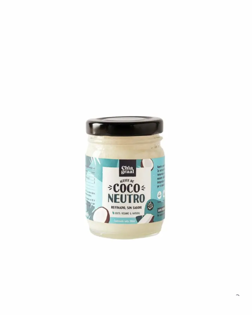 Aceite De Coco Neutro X 90ml Sin Tacc Chia Graal