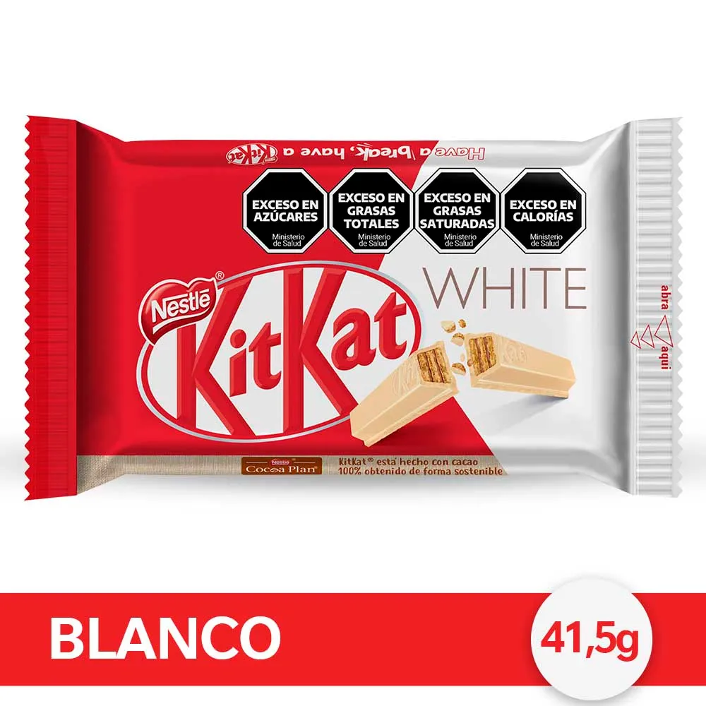 Oblea Kitkat® White 4 Fingers X 41.5gr