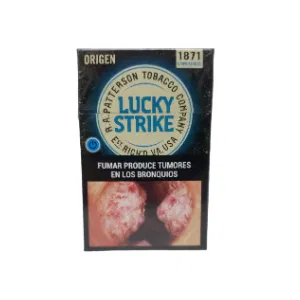 Cigarrillos Lucky Strike Origen Convertible ks x20 