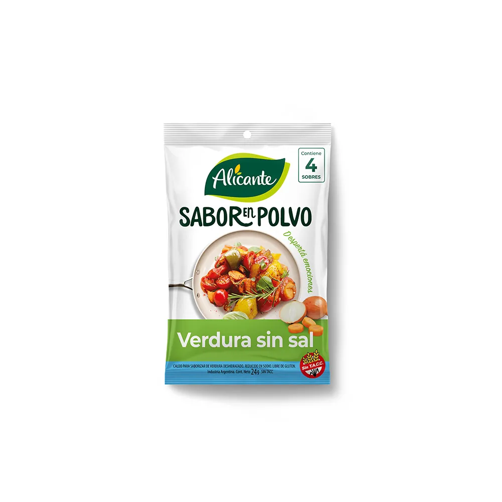 Saborizador De Verdura Sin Sal Alicante 4 Un