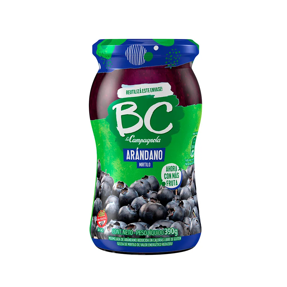 Mermelada Arándano La Campagnola 390g