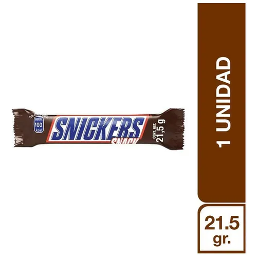 Chocolate Snickers Agrupados 21.5gr