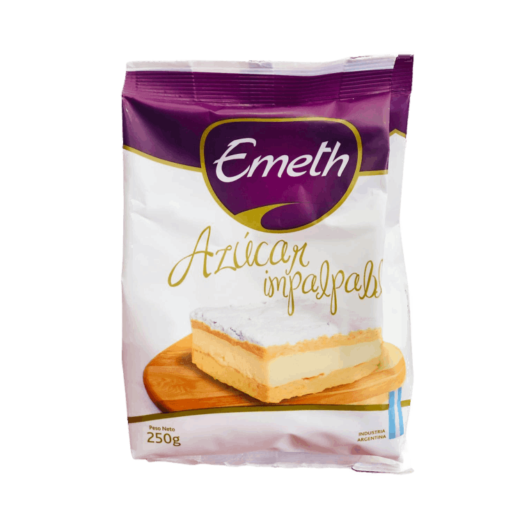 Azúcar Impalpable Emeth 250g