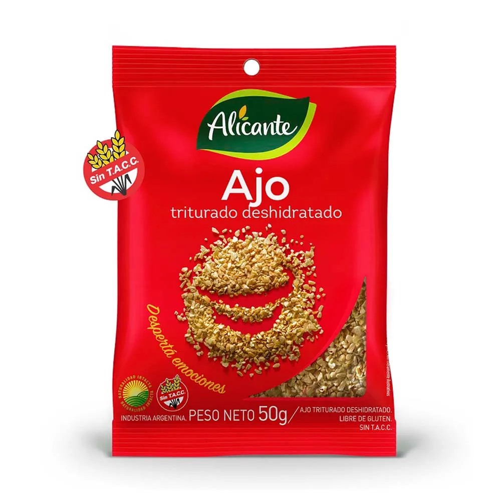 Ajo Triturado Alicante 50g