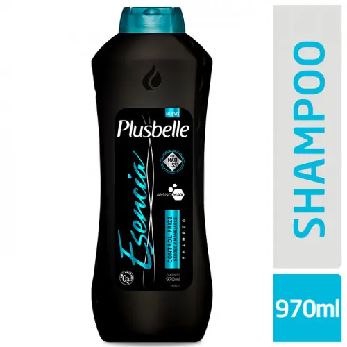 Shampoo Esencia Control Friz Plusbelle Bot 970Ml