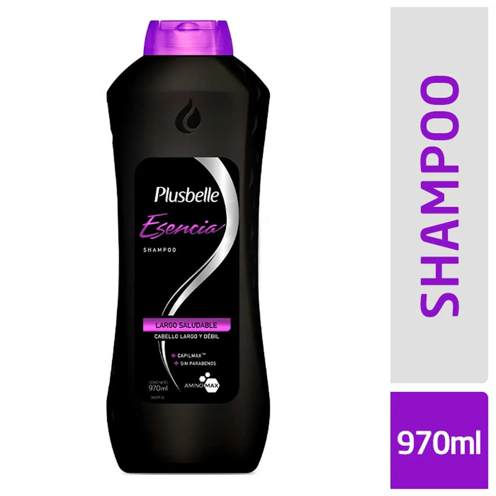Shampoo Esencia Largo Salud 970 Ml Plusbelle