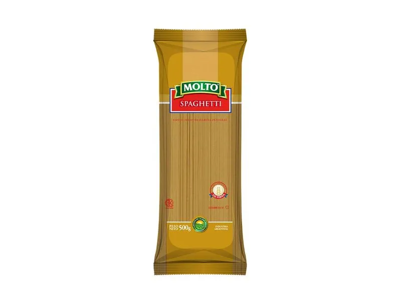 Fideo Integral Spaghetti Molto 500g