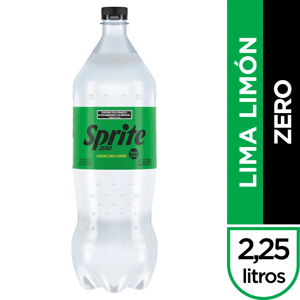 Gaseosa Zero Lima Limón Sprite  2.25Ml
