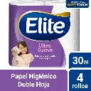 Papel Higienico Ultra Suave Doble Hoja 30 M 4 Un Elite
