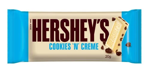 Hershey´s Tableta Cookies Blanco 77g