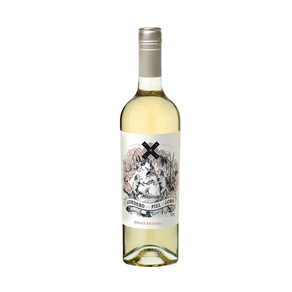 Vino Blanco Dulce 750 Cc Cordero Con Piel De Lobo
