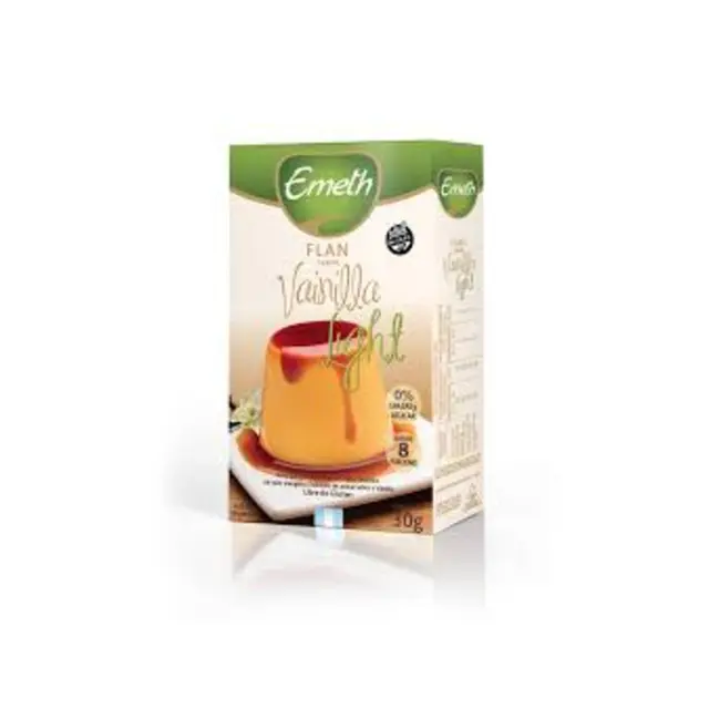 Flan de vainilla light Emeth x 60gr