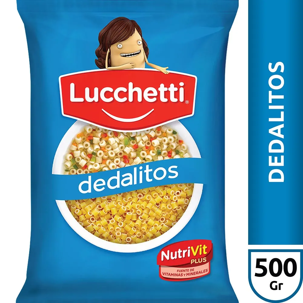 Fideos Dedalitos Lucchetti 500g