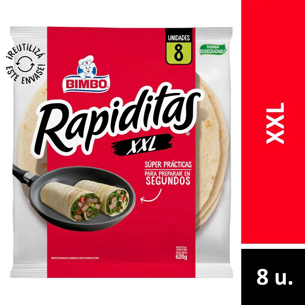 Rapiditas XXL Bimbo 620 g