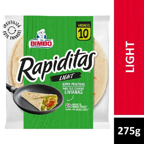 Rapiditas bimbo light 275grs
