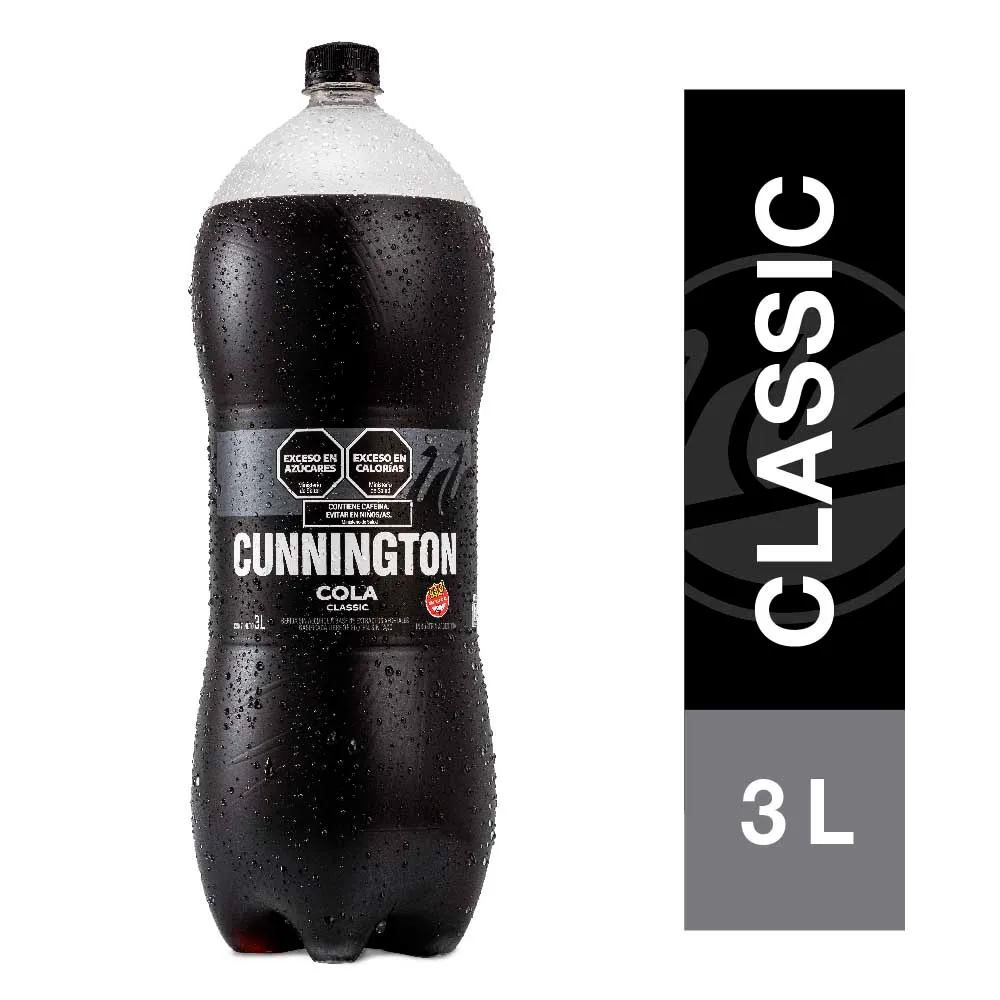 Gaseosa Cola Cunnington 3L