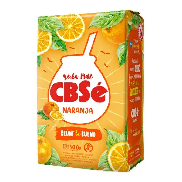 Yerba Mate Naranja Cbse 500g