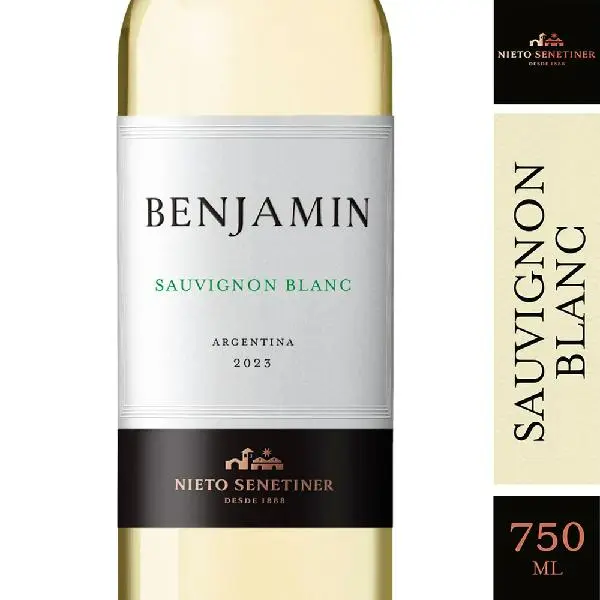 Vino blanco benjamin sauvignon blanc 750cm3