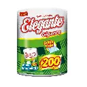 Rollo de Cocina Doble Hoja Gigante Elegante 200 panos
