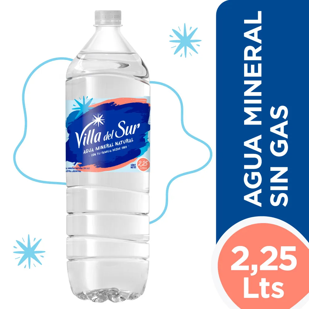 Agua Villa Del Sur 2,25L