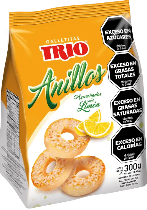 Anillos Limón Trio 300 gr