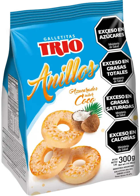 Anillos Coco Trio 300g